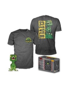 Pop y tee jurassic park clever raptor funko  camiseta talla xl ut  47628xl