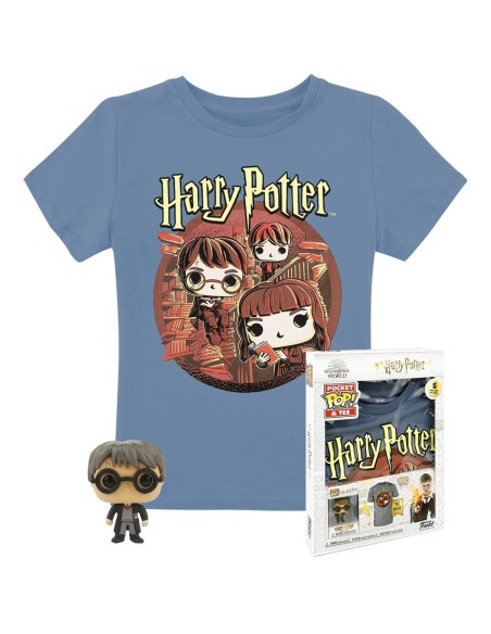 Pop y tee harry potter funko  camiseta trio talla l