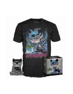 Pop y tee dc jim lee catwoman funko  camiseta talla m