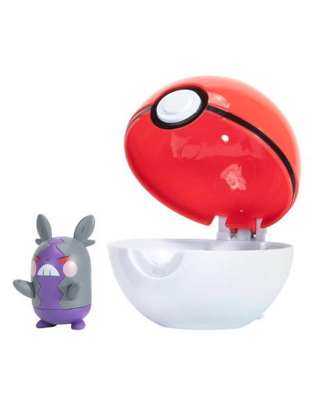 Pokeball jazwares pokemon clip n go morpeko  pokebola