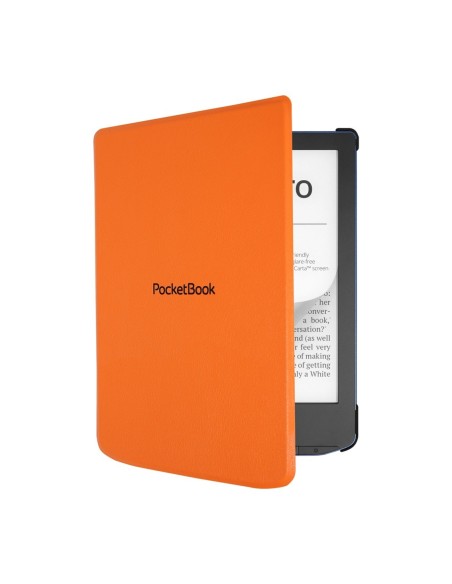 Pocketbook funda shell series verse  verse pro  naranja