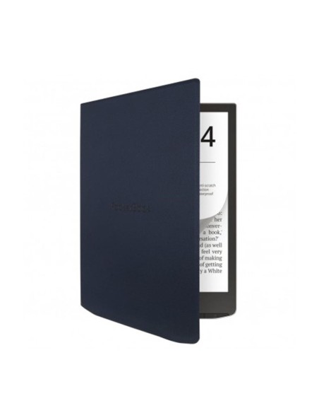 Pocketbook funda 743 flip cover azul marino version ww para inkpad 4  inkpad color 2 y 3