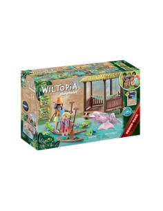 Playmobil wiltopia  tour de remo con los delfines de río