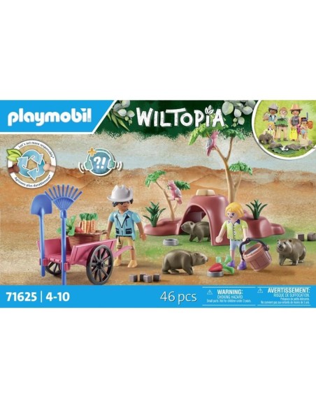 Playmobil wiltopia  refugio del tejon australiano