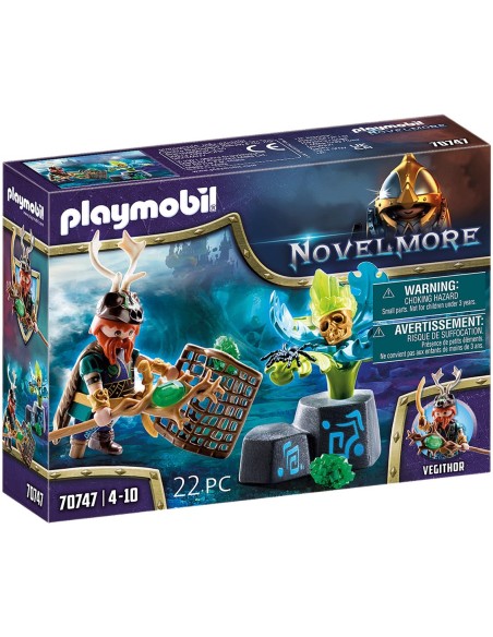 Playmobil violet vale  mago de las plantas