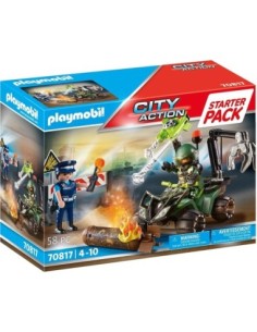 Playmobil starter pack policia  entrenamiento