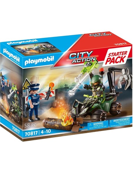 Playmobil starter pack policia  entrenamiento