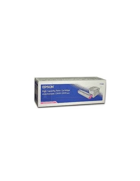 Toner tinta epson s050227 magenta de alta capacidad 5000 pag aculaser c2600xx