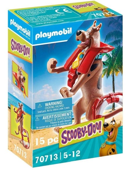 Playmobil scooby  doo figura coleccionable socorrista