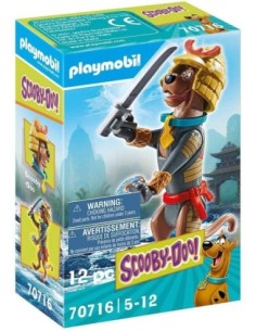 Playmobil scooby  doo figura coleccionable samurai