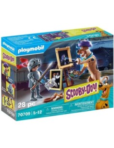 Playmobil scooby  doo aventura con black knight