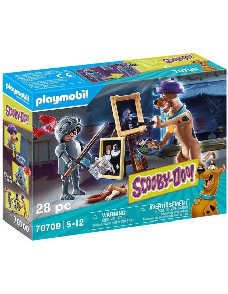 Playmobil scooby  doo aventura con black knight