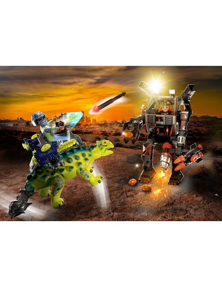 Playmobil saichania defensa del luchador