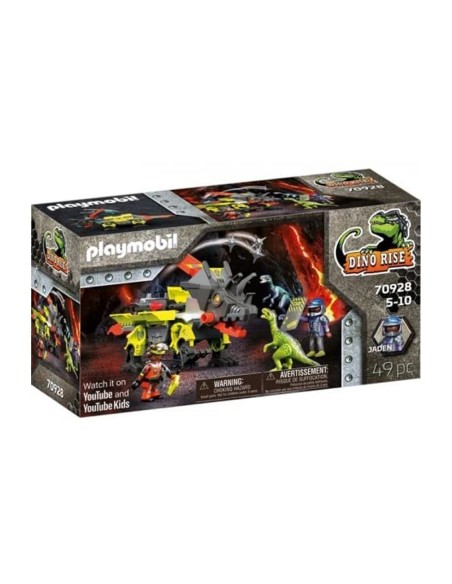 Playmobil robo  dino maquina de combate