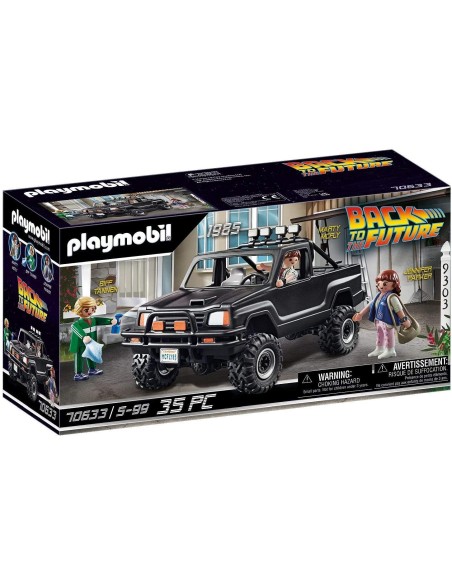 Playmobil regreso al futuro camioneta pick  up de marty