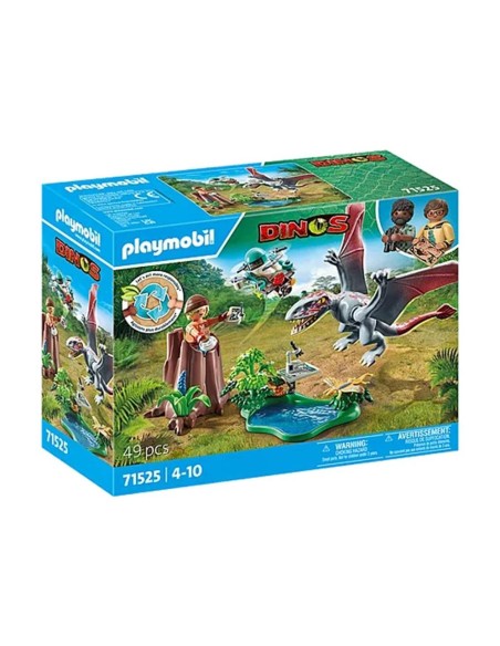 Playmobil observatorio con dimorphodon
