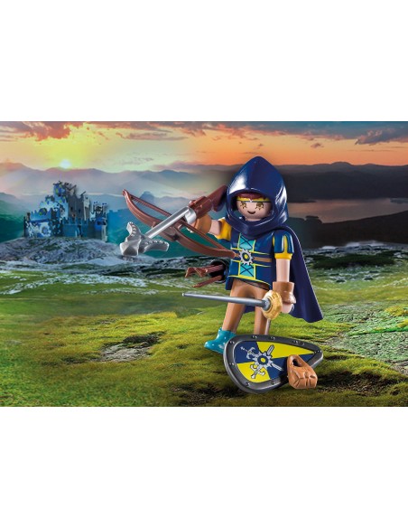 Playmobil novelmore  gwynn con equipo de combate