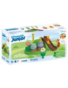 Playmobil junior disney winnie the pooh y tigger jardín de abejas