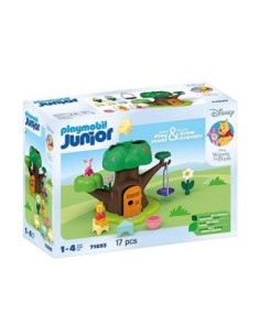 Playmobil junior disney winnie the pooh y piglet casa del árbol