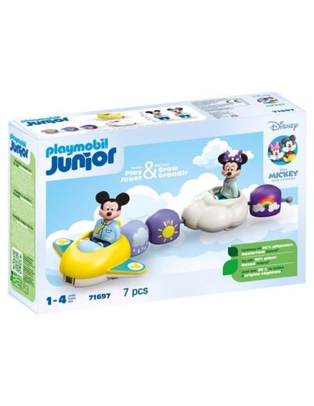 Playmobil junior disney mickey y minnie tren nube