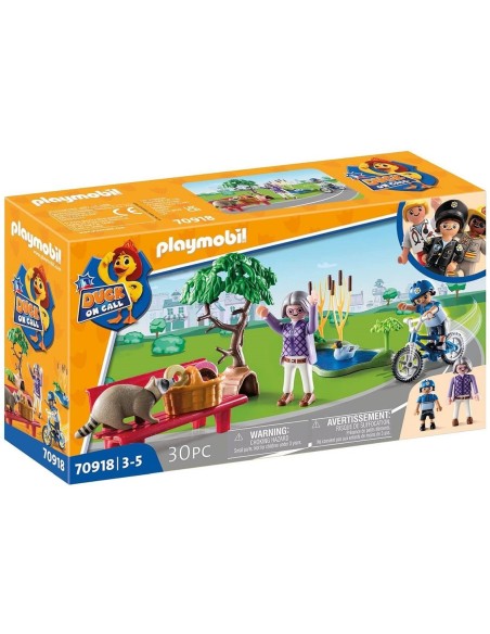 Playmobil duck on call accion policial ¡atrapa al ladron