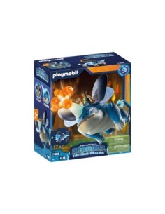 Playmobil dragones nine realms plowhorn y d'angelo