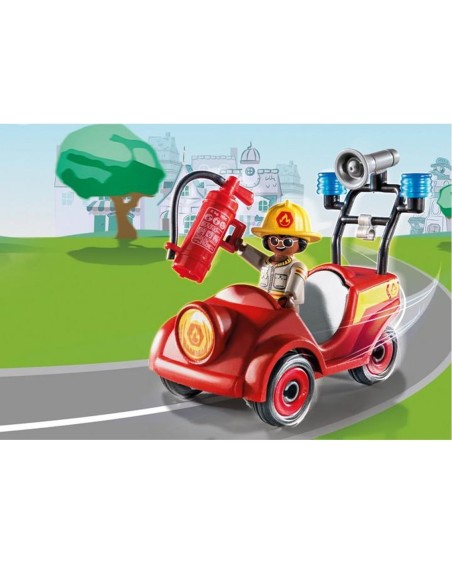 Playmobil d o c  mini coche de bomberos