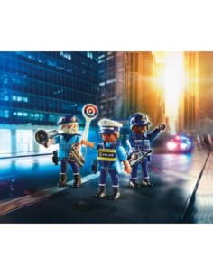 Playmobil ciudad set figuras policias