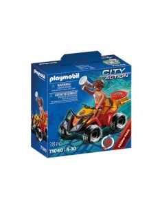 Playmobil city action quad de rescate