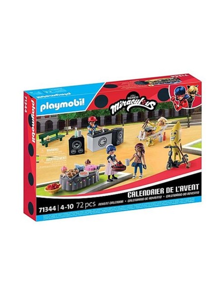 Playmobil calendario de adviento miraculous pícnic en parís