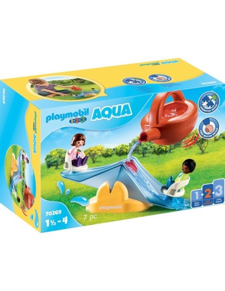 Playmobil aqua 1 2 3 balancin acuatico con regadera