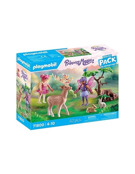 Playmobil  starter pack hadas con animales del bosque
