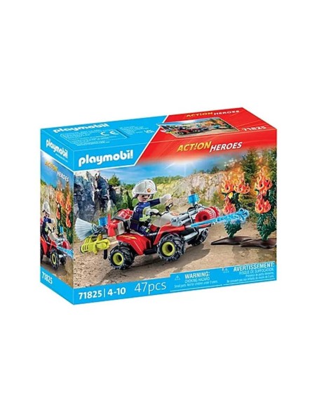 Playmobil  quad de bomberos