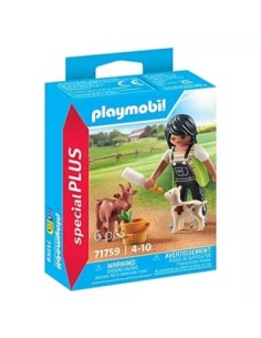 Playmobil  mujer con cabras