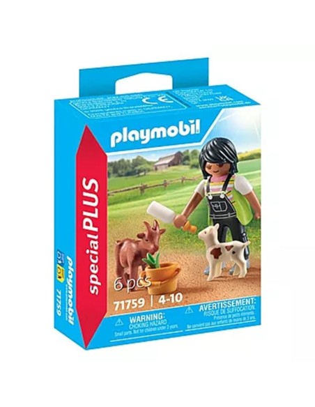 Playmobil  mujer con cabras