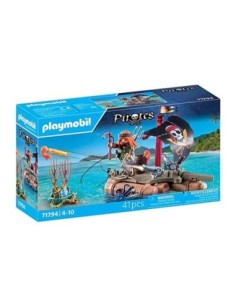 Playmobil  bote pirata con tesoro