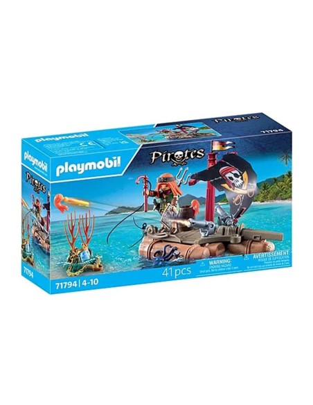Playmobil  bote pirata con tesoro