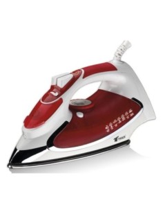 Plancha de vapor thulos th  pv2201 rojo 2200w