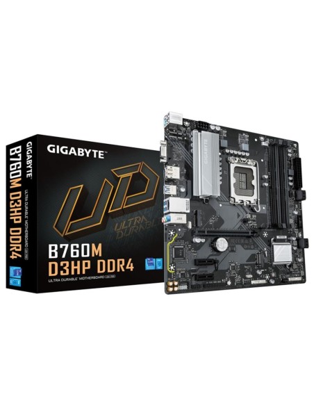Placa base gigabyte b760m d3hp 1700 m  atx  4x ddr4