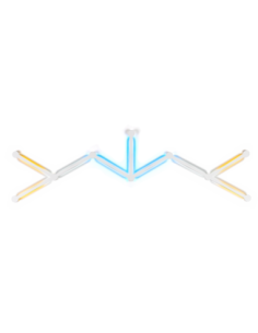 Phoenix aura kit de luces inteligentes rgb para pared control por app diseño modular