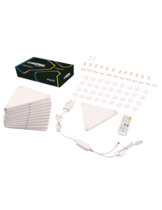 Phoenix astral kit de iluminación modular rgb con paneles triangulares