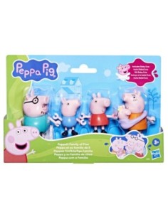 Pepa pig peppas family pack 5 figuras
