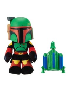 Peluche mattel star wars the book of boba fett boba fett