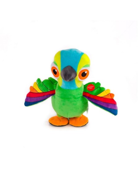 Peluche interactivo lorito pepe 7