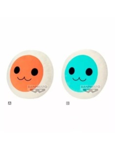 Peluche banpresto taiko no tatsujin donkatsu face plush 37cm 1 unidad aleatoria