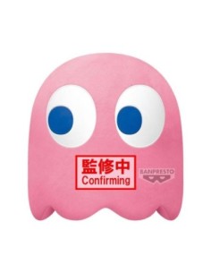 Peluche banpresto pac  man super big plush pinky 31cm