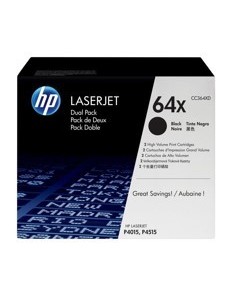 Toner hp ce250xd negro 10 500pag cnxxx  cpxxx paquete 2 unidades