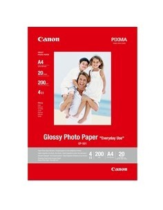 Papel canon fotografico gp  501 con brillo a4 20 hojas