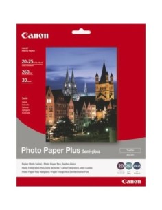 Papel canon foto sg  201 1686b018 8x10  20 hojas  semisatinado