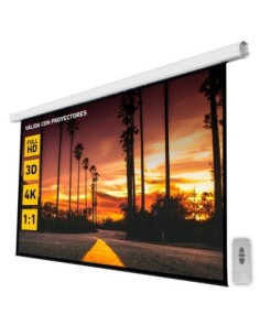 Pantalla electrica videoproyector pared y techo phoenix 135´´ratio 11  43  169 2 4m x 2 4m posi